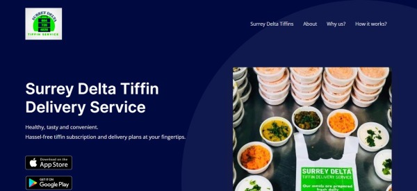 Surrey Delta Tiffin Delivery Service - tiffin service surrey