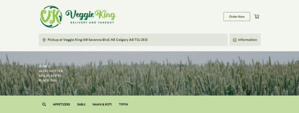 Veggie King - tiffin Calgary