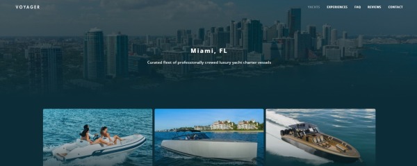 Voyager - yacht rental Miami