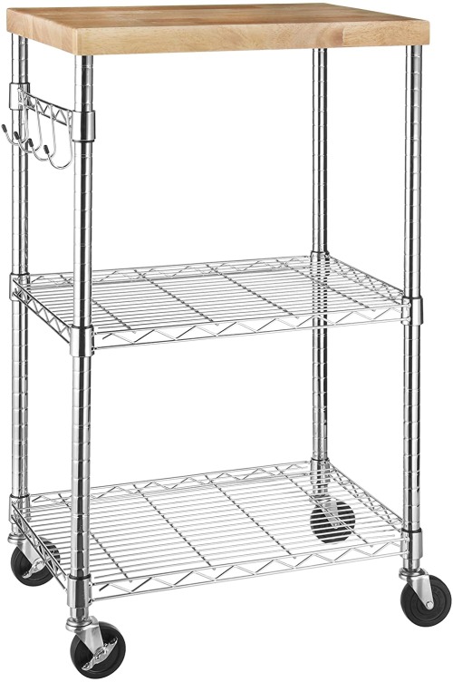 Amazon Basics Microwave Cart