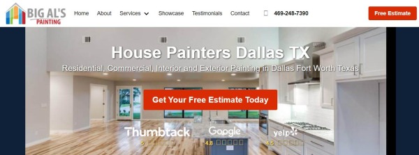 Big Al's Painting - Dallas house painters