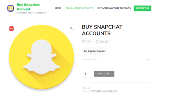 Buy Snapchat Accounts