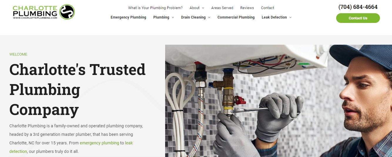 Plumbers In Charlotte Nc