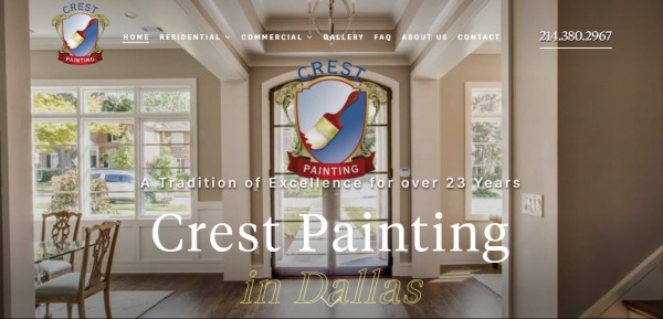 Crest Painting - Dallas house painters