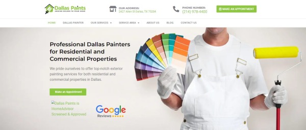 Dallas Paints - Dallas house painters