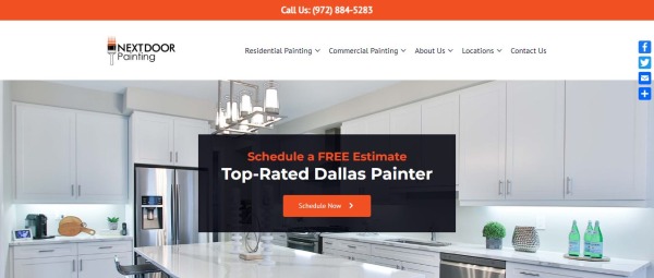 Next Door Painting - Dallas house painters