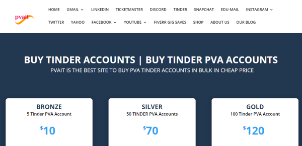 Pvait - buy tinder accounts