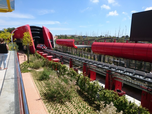 Red Force - fastest roller coaster in the world