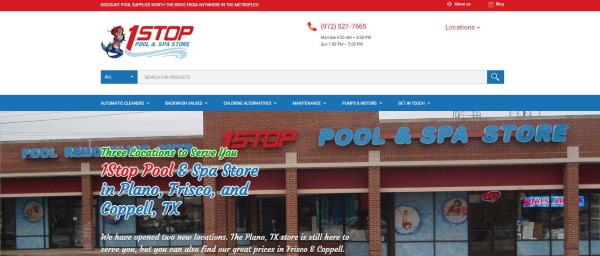 1 Stop Pool Store - pool companies Plano tx
