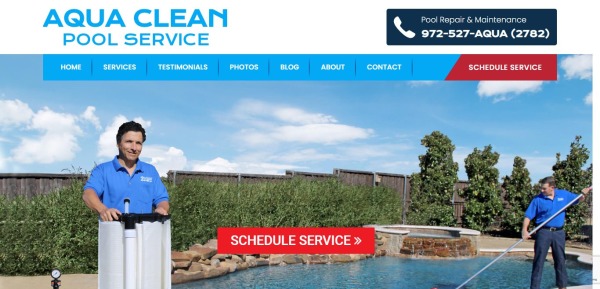 Aqua Clean Pool Service - pool companies Plano tx