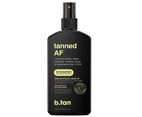 B.tan Intensifier Deep Tanning Dry Spray Oil