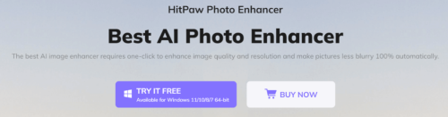 How to Use HitPaw Photo Enhancer First Step