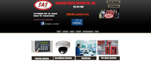 SAS Security Alarm Service - home security systems Plano tx