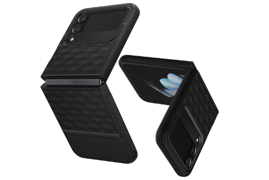 Caseology black cover case - Samsung Galaxy Z flip 4 Cases