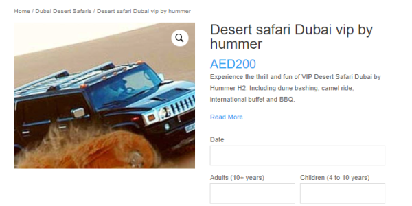 Desert safari Dubai VIP by hummer