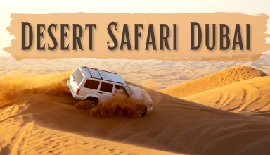 Desert safari in Dubai