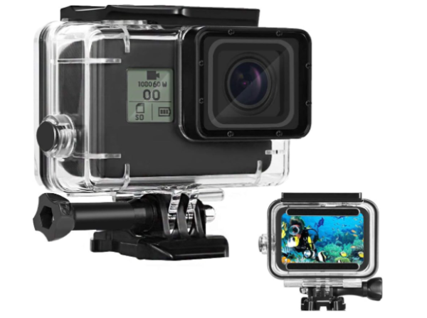 HONGDAK Waterproof Housing Case - Action camera protector