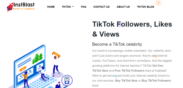Instablast - Free Tiktok views