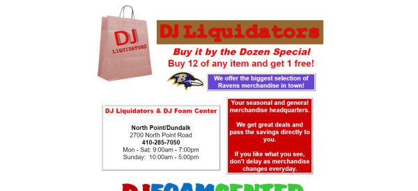 Dj liquidators - liquidation pallets Maryland