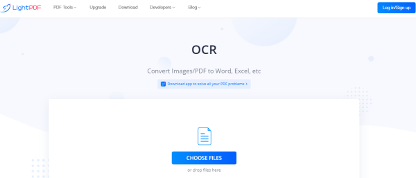 LightPDF OCR