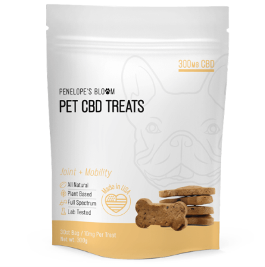 Penelope's bloom CBD Dog Treats for Joint + Mobility