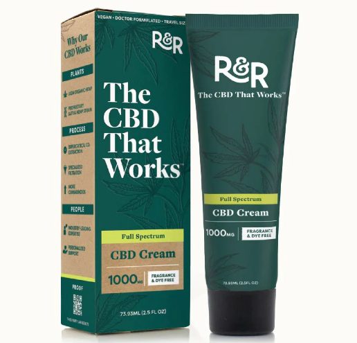 R & R Medicinals CBD Cream