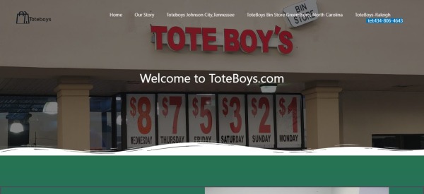 ToteBoys Bin Store - liquidation pallets virginia