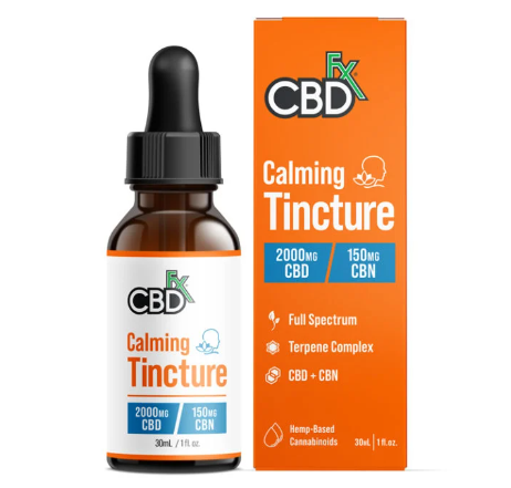 CBD + CBN Oil Calming Tincture