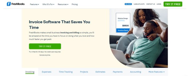 Freshbooks - Free Invoicing Software