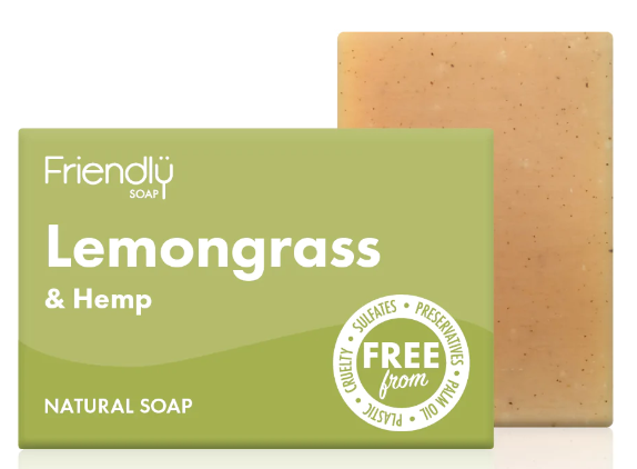 Lemongrass - hemp soap