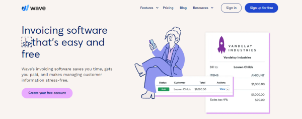 Wave - Free Invoicing Software