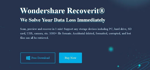 Download Wondershare Recoverit