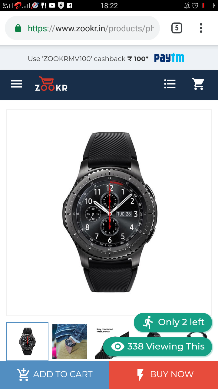 smartwatch zookr