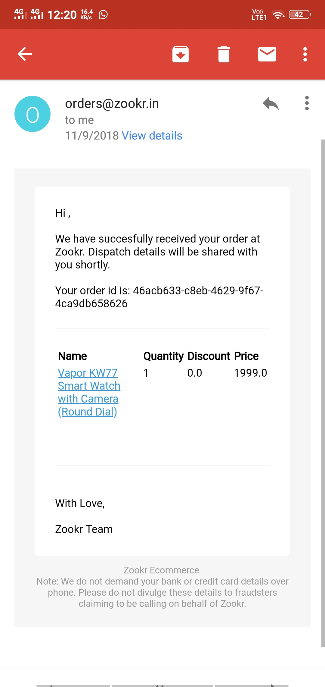 zookr kw77 smart watch
